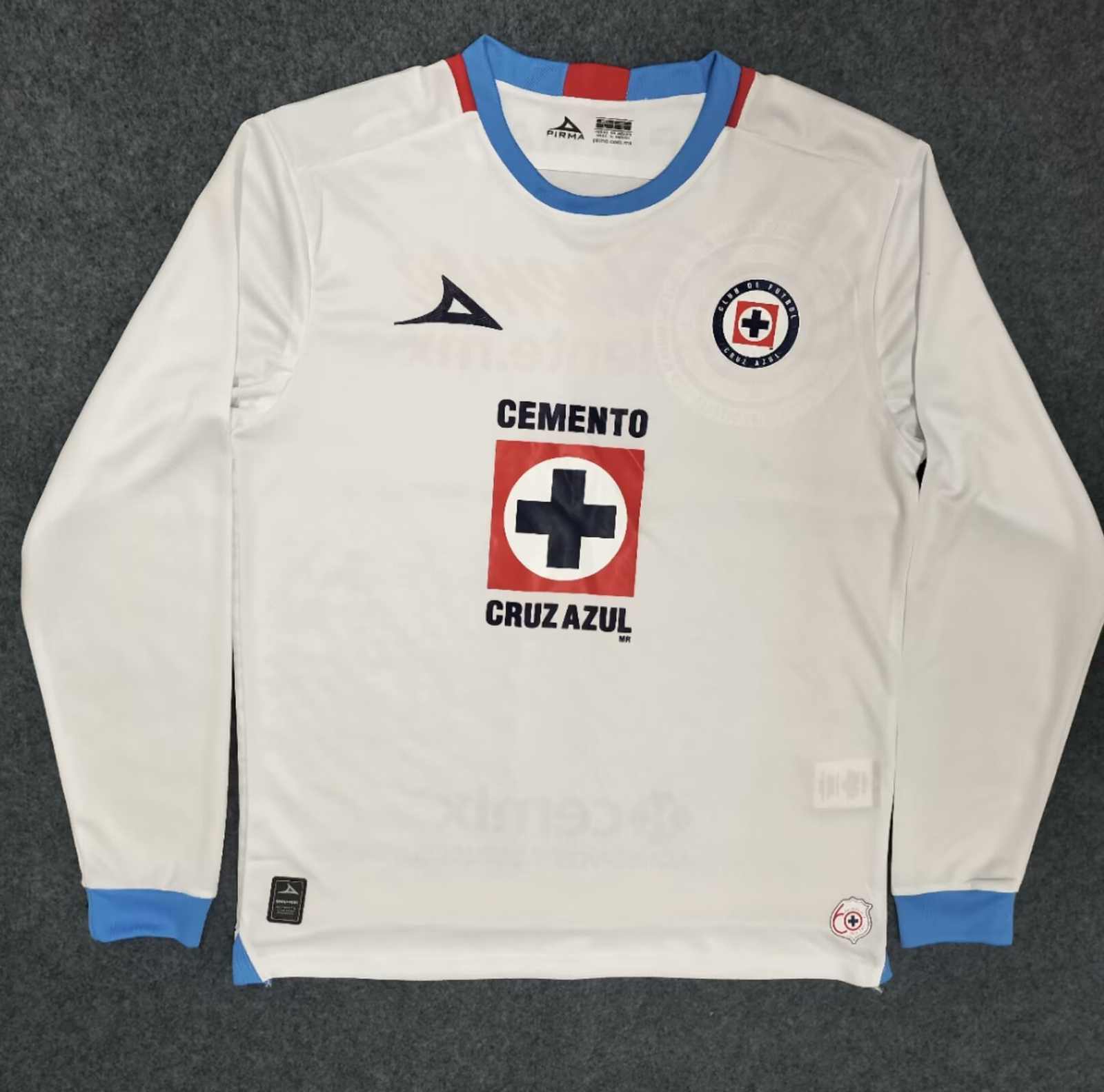 24 25 Cruz Azul away blue long sleeves 24 25 蓝十字 客场 长袖