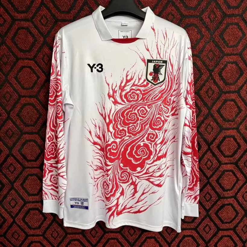 24 25 Japan special version long sleeves size S-2XL 24 25 日本红火焰 长袖