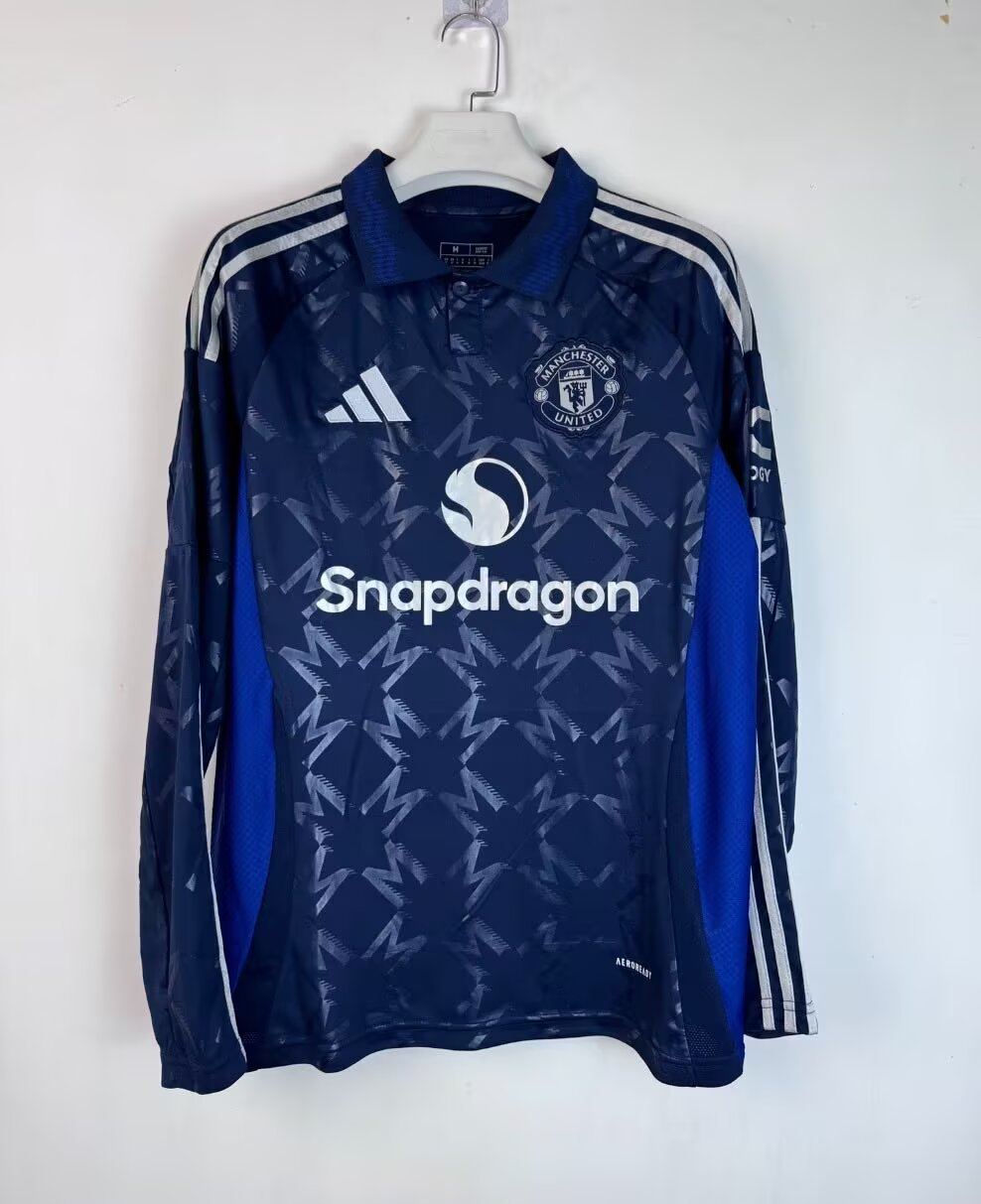 24 25 Man United away long sleeves 24 25 曼联 客场 长袖