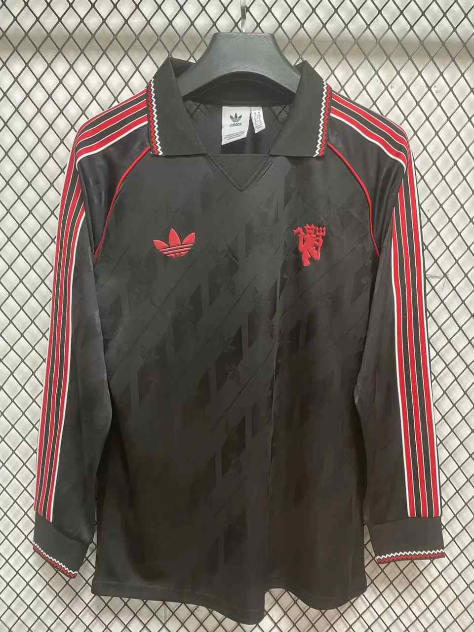 24 25 Man united retro version long sleeves size S-4XL 24 25 曼联 复古版 长袖