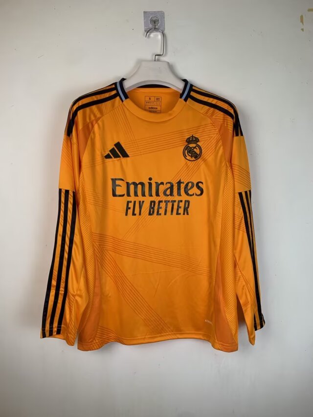 24 25 Real Madrid away long sleeve S-3XL 24 25 皇马 客场 长袖 S-3XL