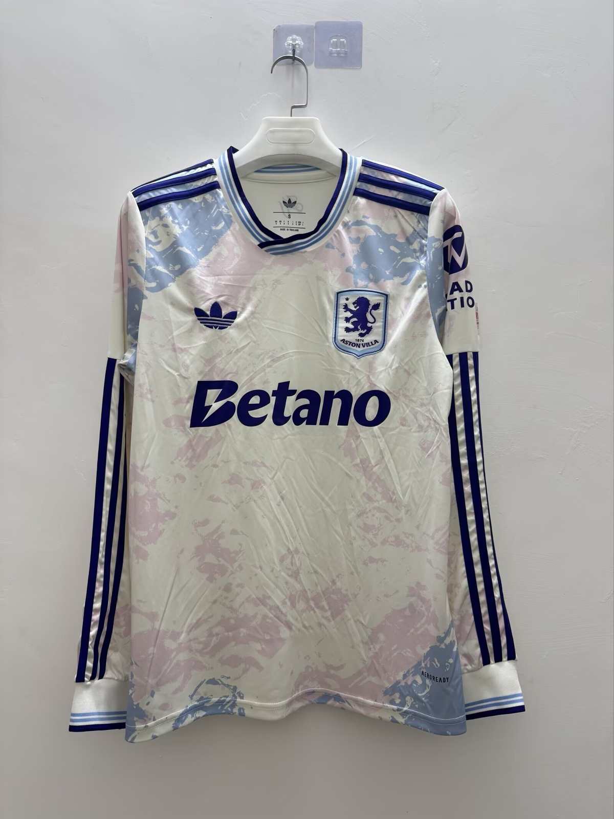 25 26 Aston Villa third away long sleeved S-4XL 25 26 阿斯顿维拉 二客 长袖 S-4XL