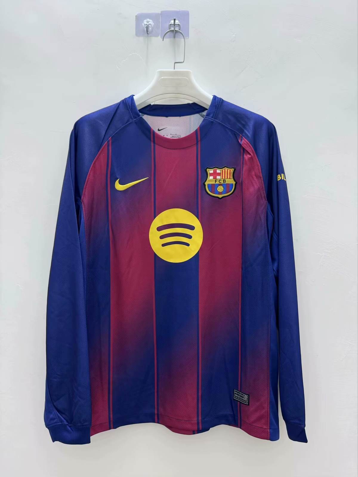 25 26 Barcelona home long sleeved S-4XL 25 26 巴萨 主场 长袖 S-4XL