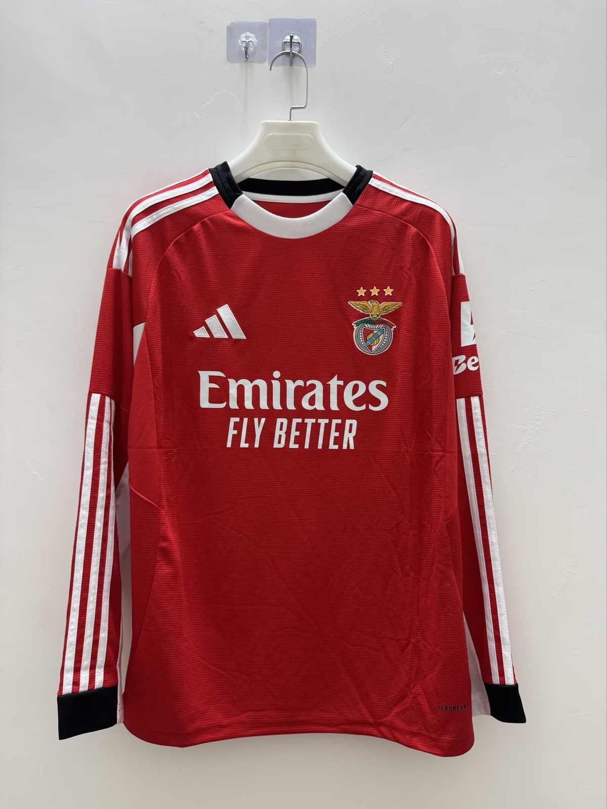25 26 Benfica Home Long Sleeve S-4XL 25 26 本菲卡 主场 长袖 S-4XL