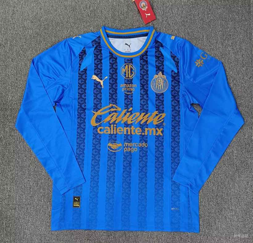 25 26 Chivas third away long sleeved S-4XL 25 26 芝华士 二客 长袖 S-4XL