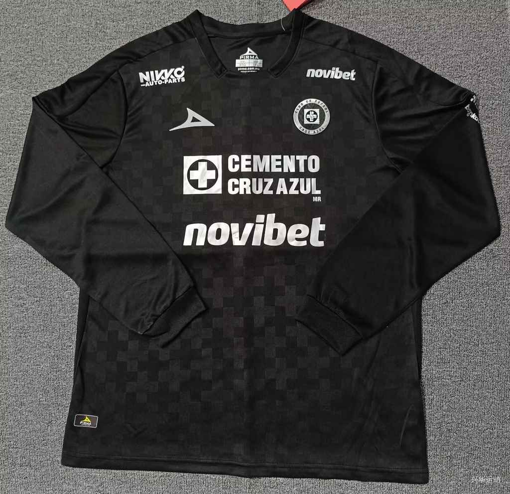 25 26 Cruz Azul third Away long sleeved S-4XL 25 26 蓝十字 二客 球员 长袖 S-4XL