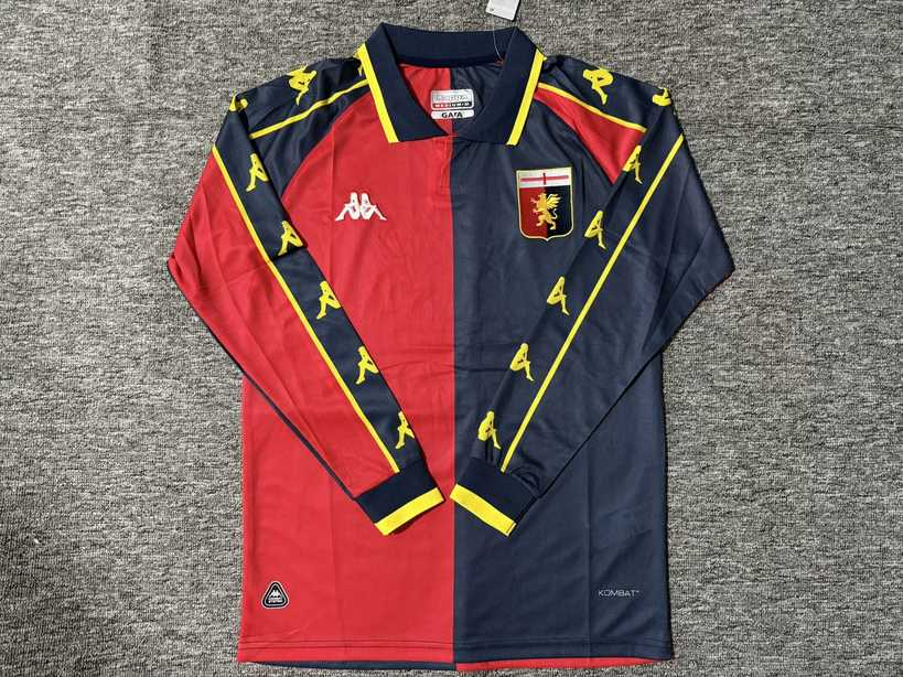 25 26 Genoa Antique Edition Long Sleeve S-XXL 25 26 热那亚 仿古版 长袖 S-XXL