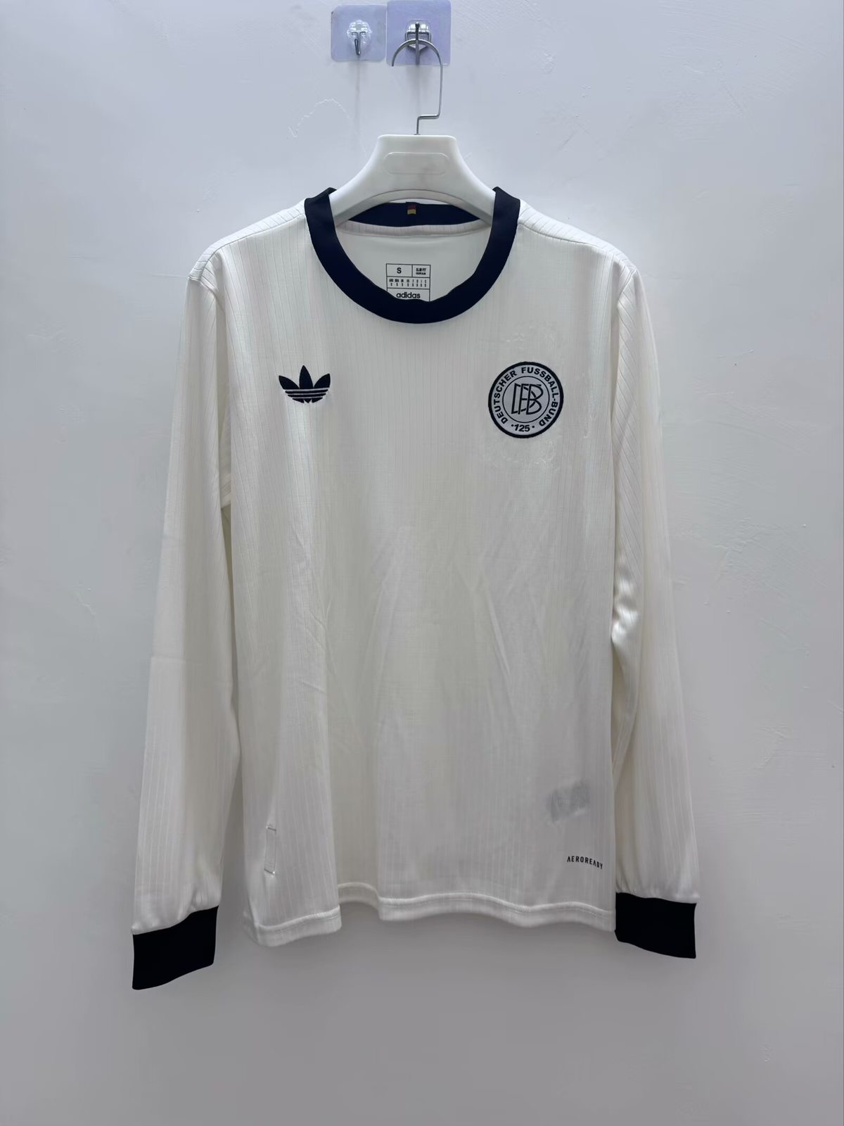 25 26 Germany 125th Anniversary long sleeves 25 26 德国 125周年版 长袖 白色