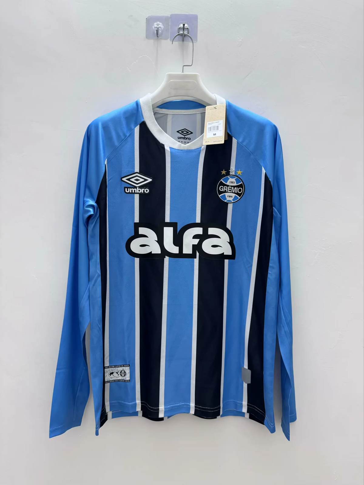 25 26 Gremio home long sleeves size S-4XL 25 26 格雷米奥 主场 长袖