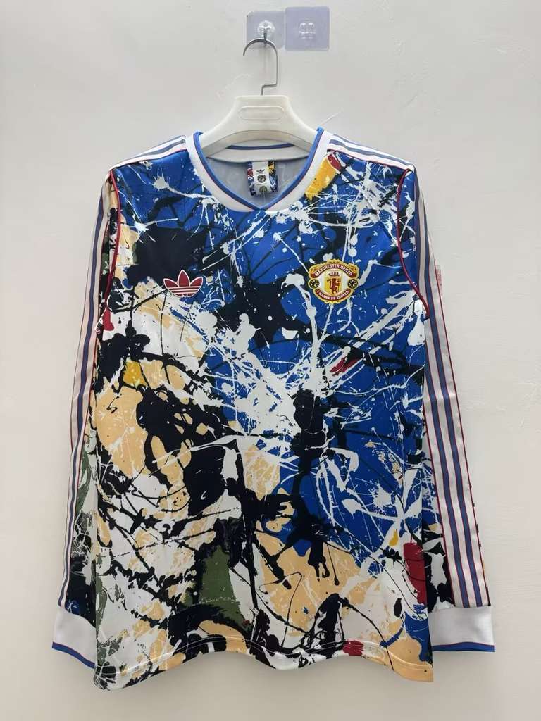 25 26 Man United Rose Joint Brand Long Sleeve S-4XL 25 26 曼联 玫瑰联名 长袖 S-4XL
