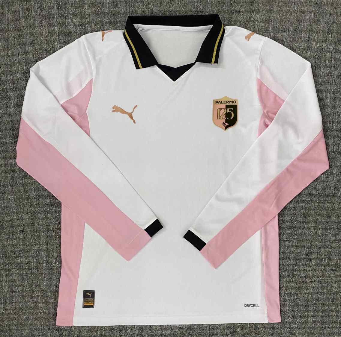 25 26 Palermo third Away Long Sleeve S-4XL 25 26 巴勒莫 二客 长袖 S-4XL