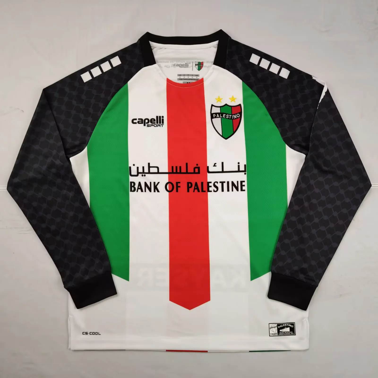 25 26 Palestino home long sleeves 25 26 巴勒斯坦 主场 长袖