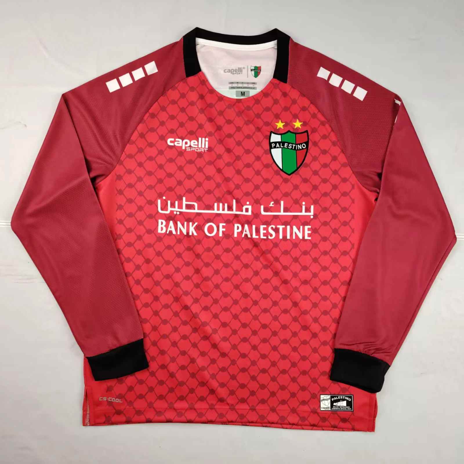 25 26 Palestino red long sleeves 25 26 巴勒斯坦 长袖