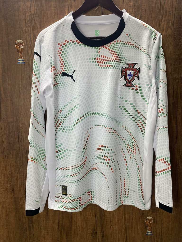 25 26 Portugal away long sleeved 25 26 葡萄牙 客场 长袖
