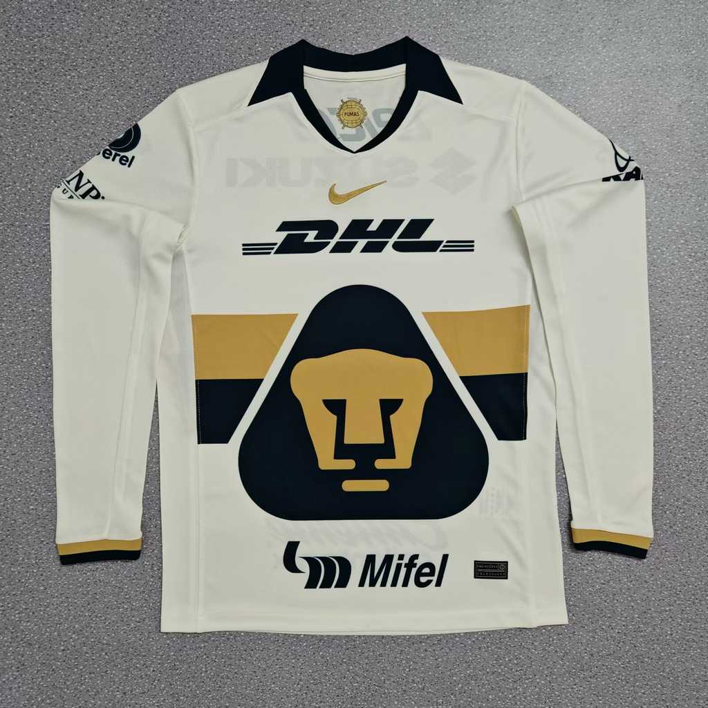 25 26 Pumas home long sleeves 25 26 美洲狮 主场 长袖 S-4XL