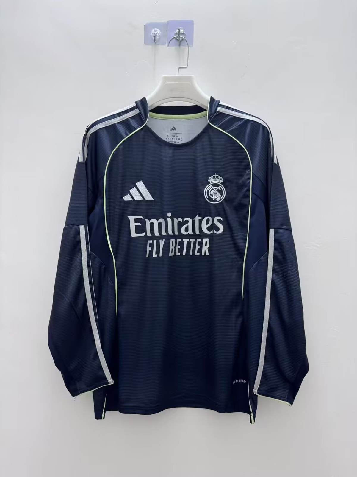 25 26 Real Madrid away long sleeve S-3XL 25 26 皇马 客场 长袖 S-3XL