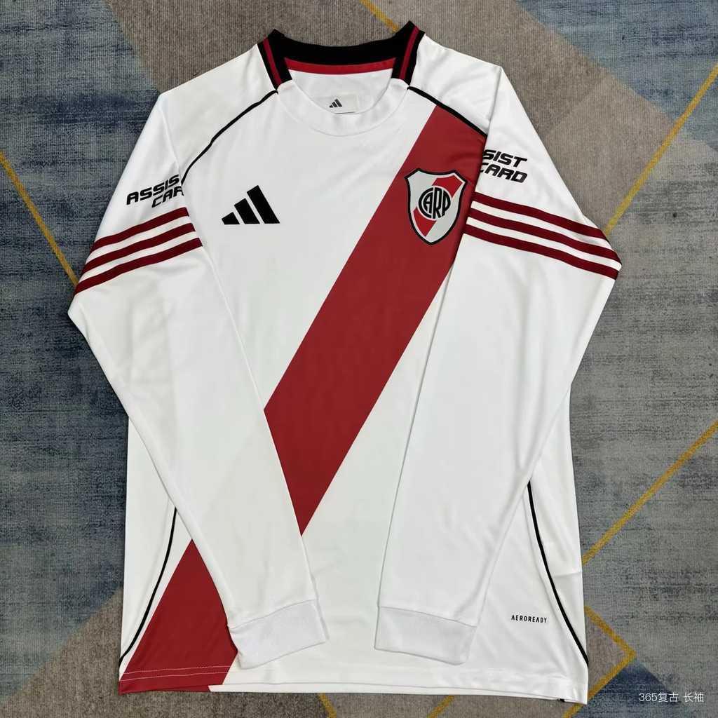 25 26 River plate home long sleeves size S-2XL 25 26 河床 主场 长袖