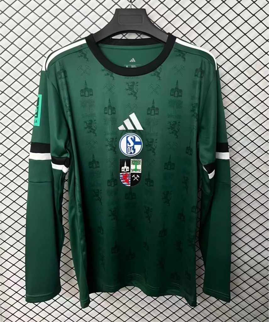 25 26 Schalke 04 150th Anniversary Edition Long Sleeves 25 26 沙尔克 150周年 纪念版 长袖 S