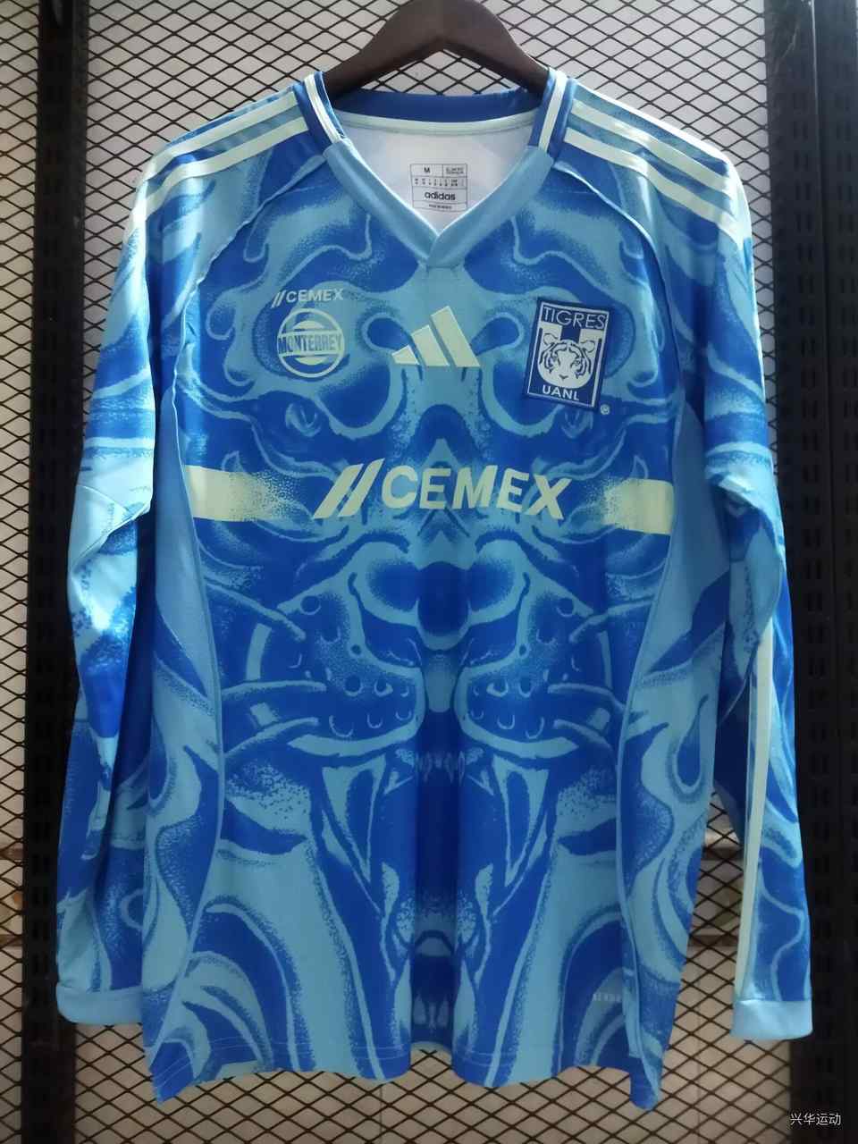 25 26 Tigres away long sleeves 25 26 老虎 客场 长袖 S-4XL