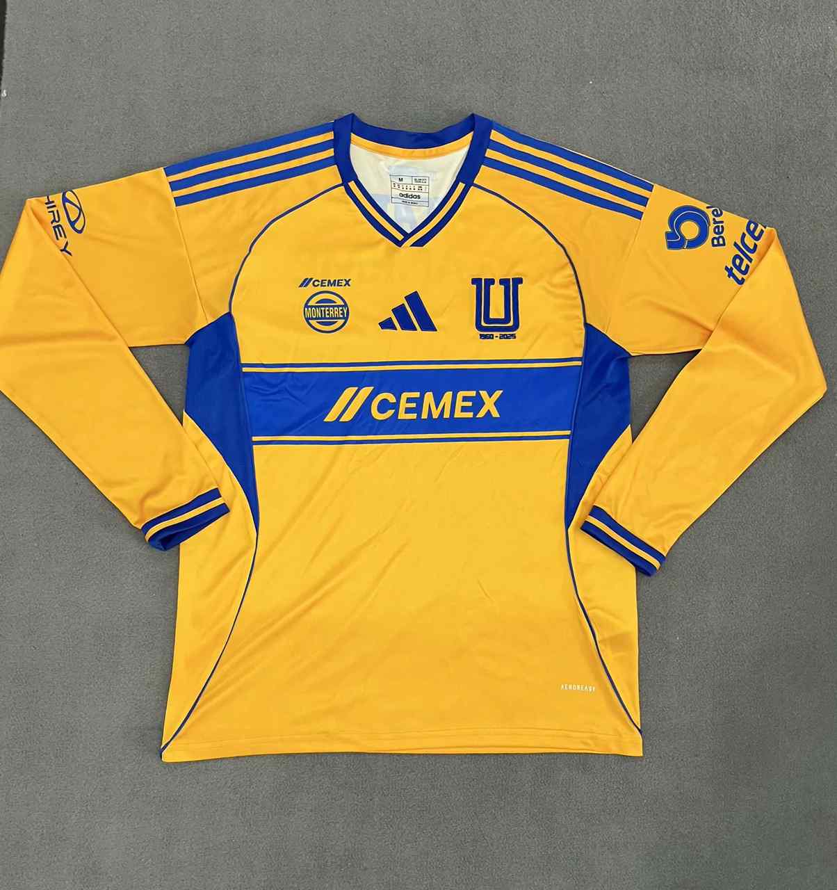 25 26 Tigres home long sleeves 25 26 老虎队 主场 长袖