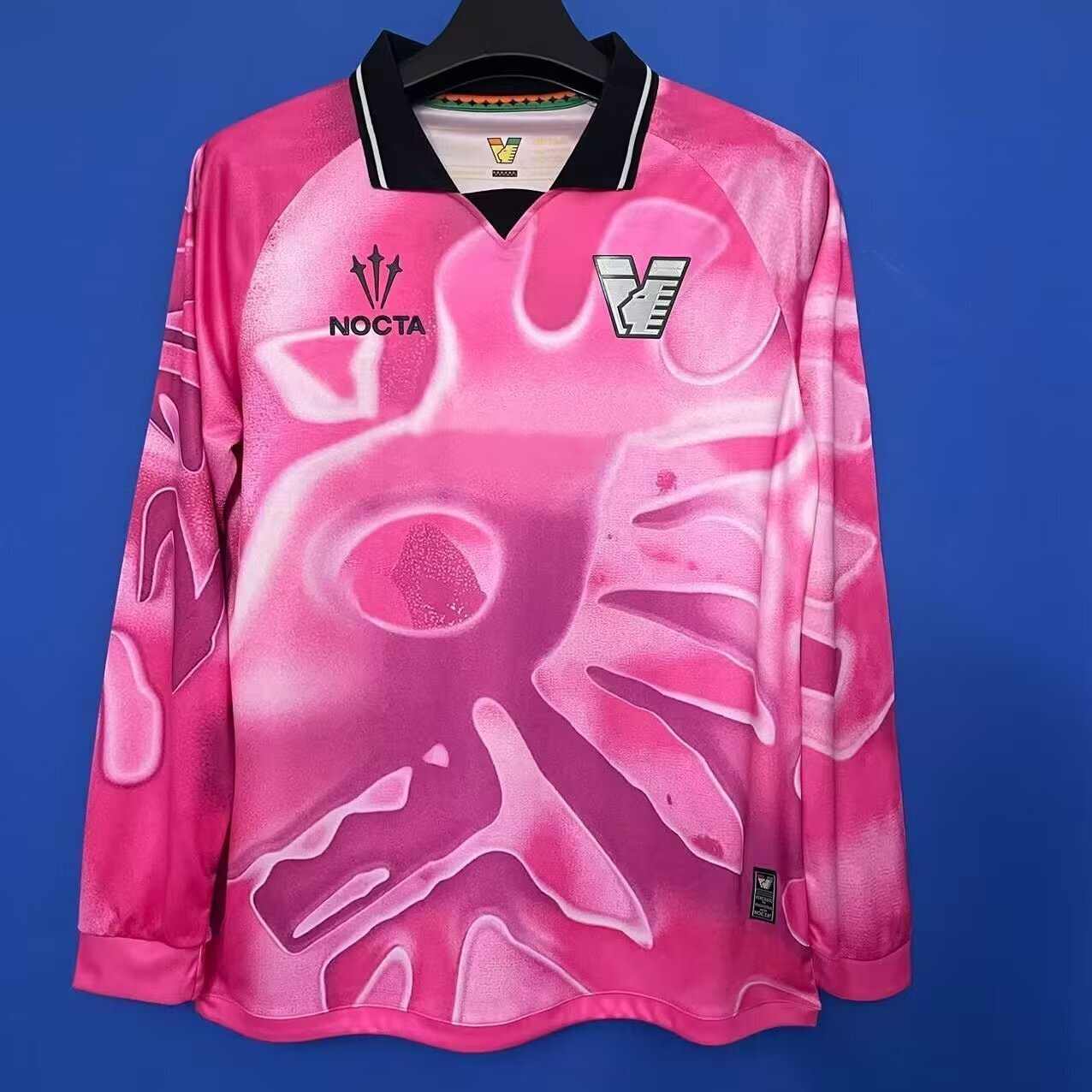 25 26 Venezia Away Pink Goalkeeper Long Sleeve 25 26 威尼斯 客场 粉色 守门员 长袖