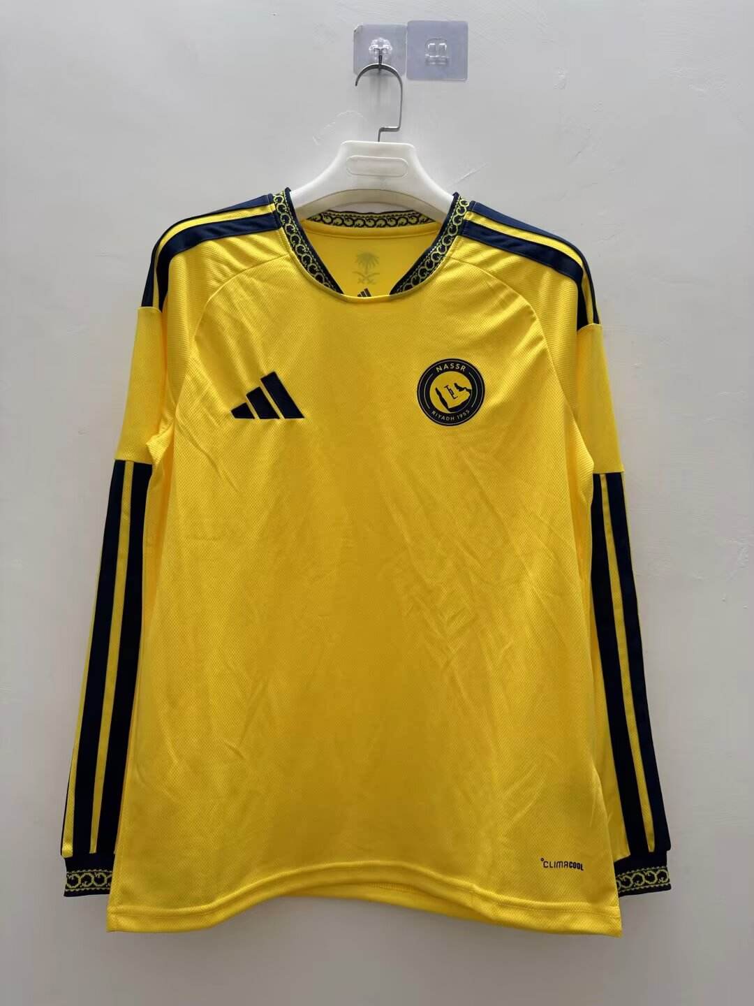 26 27 Al Nassr Home long sleeves 26 27 利雅得 主场 长袖 S-4XL