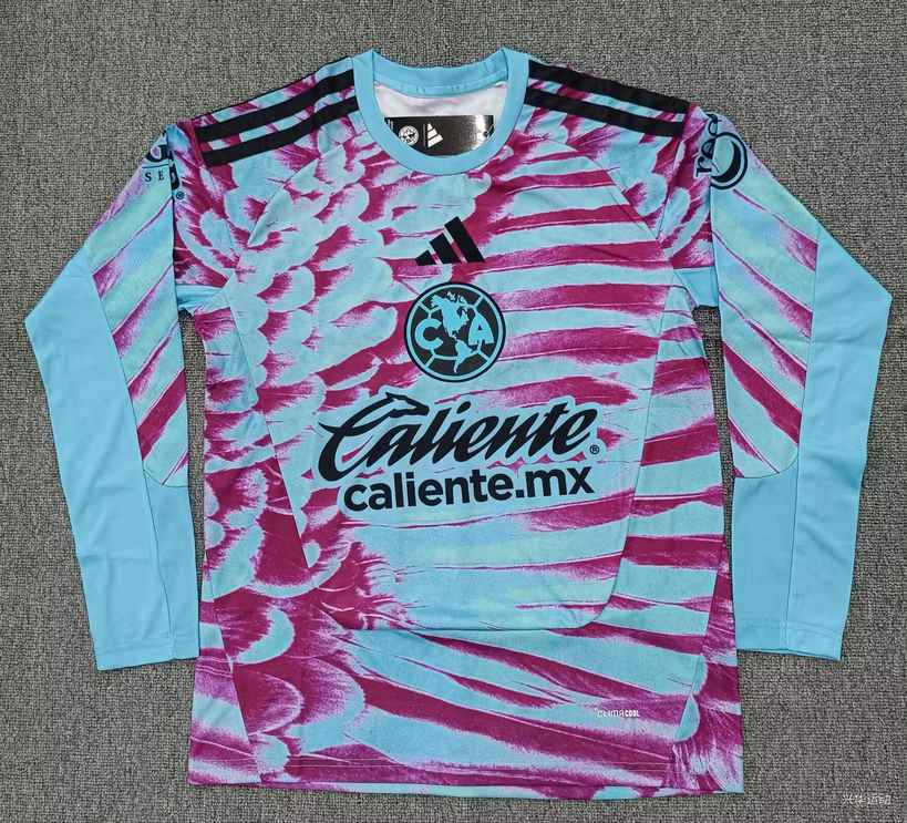 26 27 Americas Goalkeeper Jersey Long Sleeve S-4XL 26 27 美洲 门将服 长袖 S-4XL