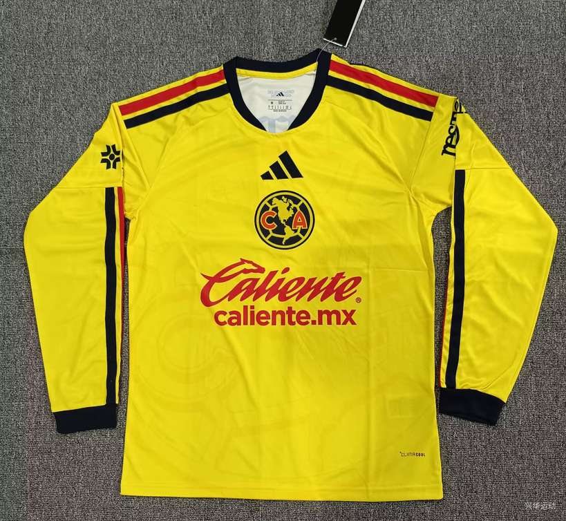26 27 Americas Home Long Sleeve S-4XL 26 27 美洲 主场 长袖 S-4XL