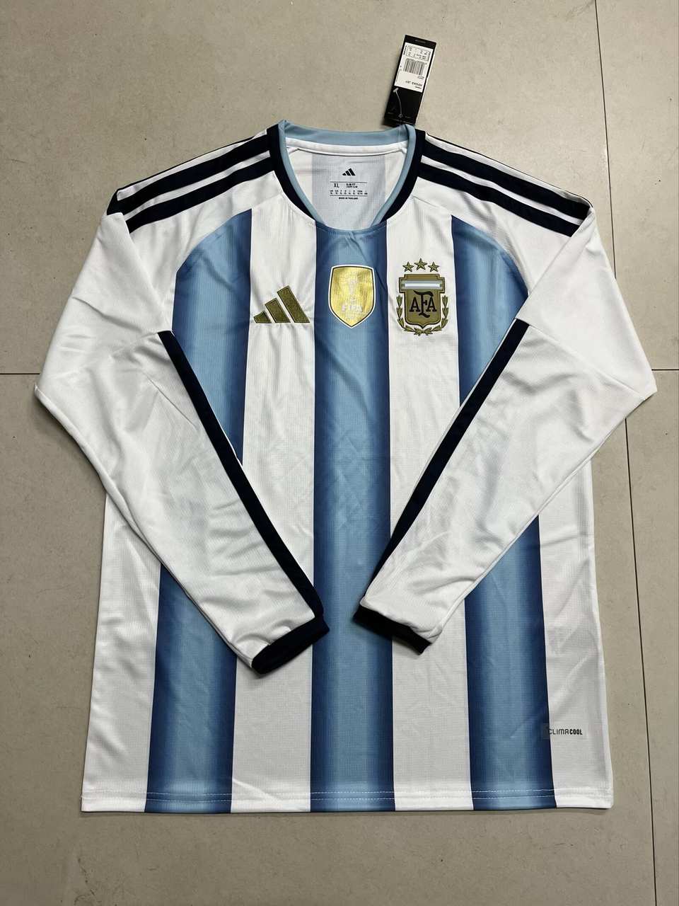 26 27 Argentina home long sleeved S-4XL 26 27 阿根廷 主场 长袖 S-4XL