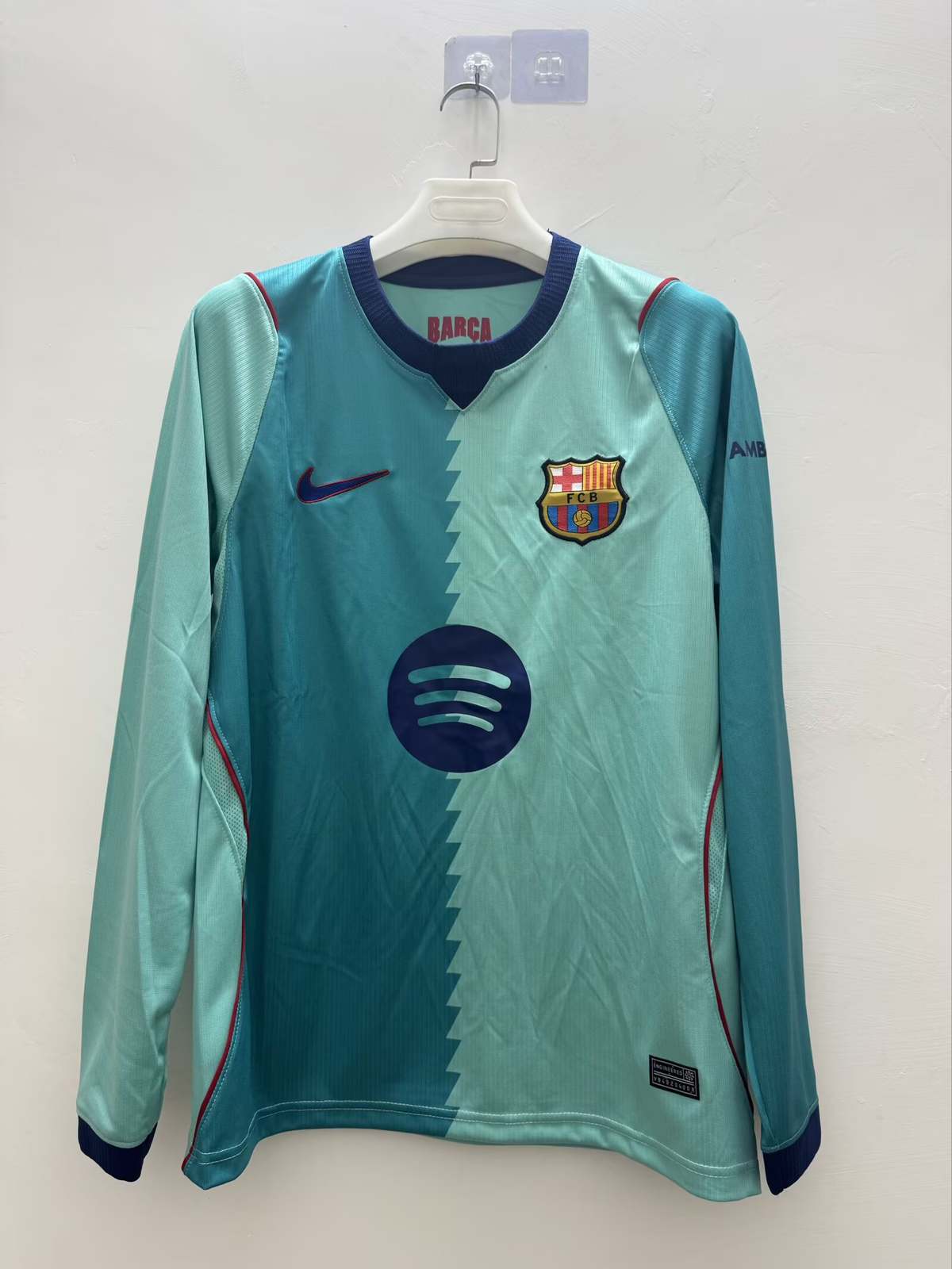 26 27 Barcelona third away long sleeved S-4XL 26 27 巴萨 二客 长袖 S-4XL