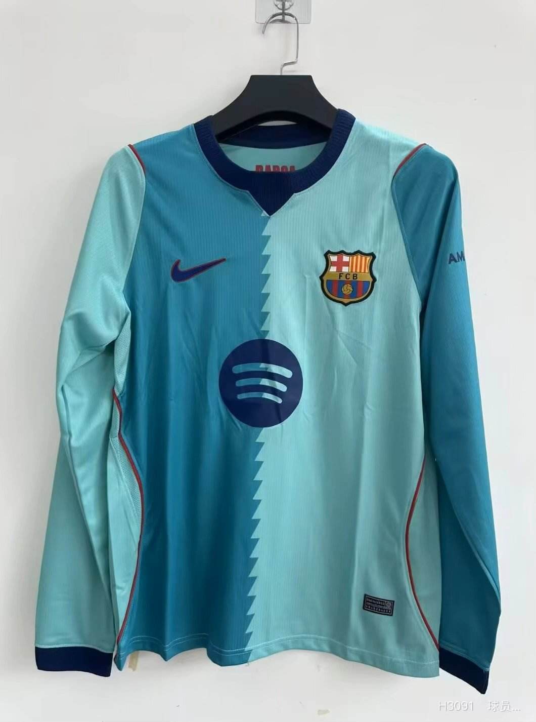 26 27 Barcelona third away long sleeves 26 27 巴萨 二客 长袖 S-4XL