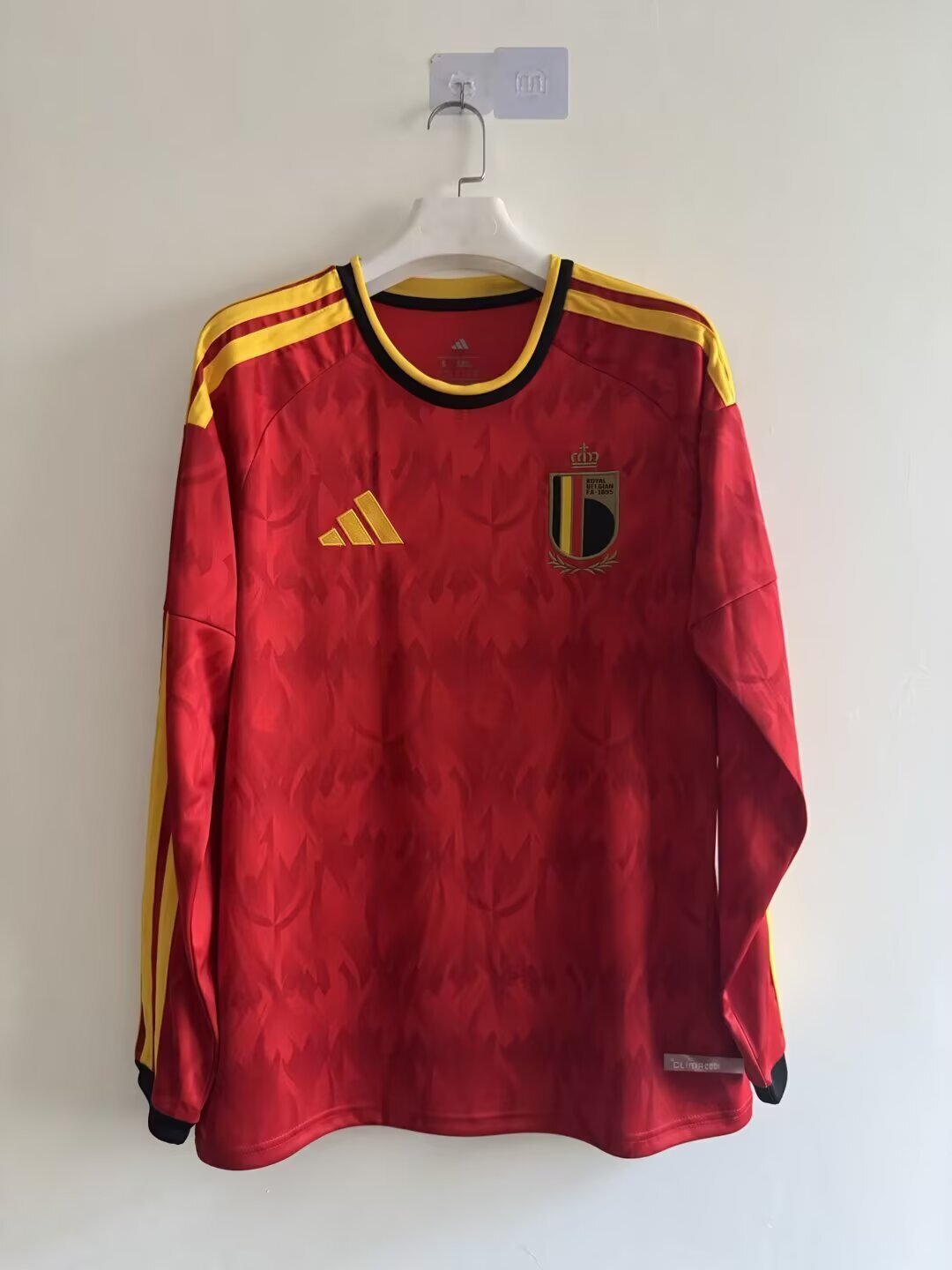 26 27 Belgium home long sleeves 26 27 比利时 主场 长袖 S-4XL