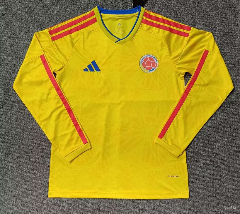 26 27 Colombia home long-sleeved S-4XL 26 27 哥伦比亚 主场 长袖 S-4XL