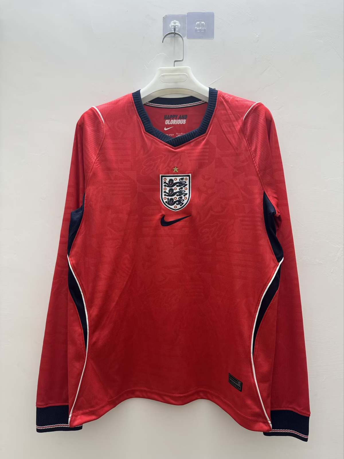 26 27 England away long sleeved S-4XL 26 27 英格兰 客场 长袖 S-4XL