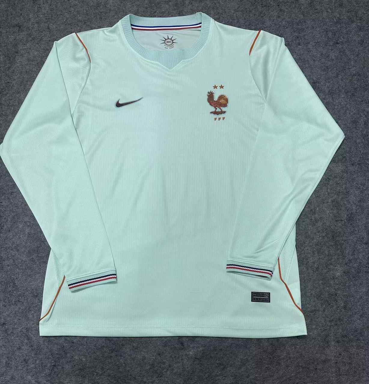 26 27 France away long sleeved S-4XL 26 27 法国 客场 长袖 S-4XL