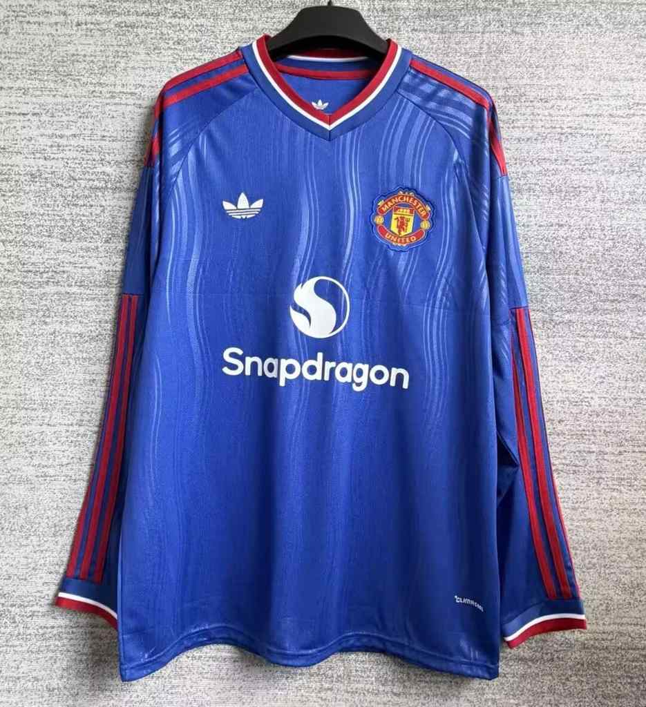 26 27 Man United away long sleeved S-2XL 26 27 曼联 客场 长袖 S-2XL