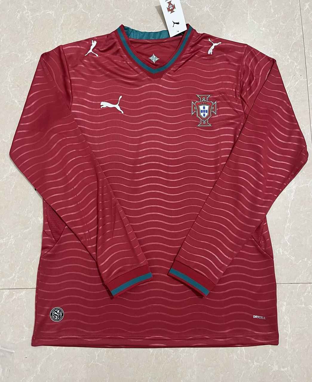 26 27 Portugal home long sleeves 26 27 葡萄牙 主场 长袖 S-4XL