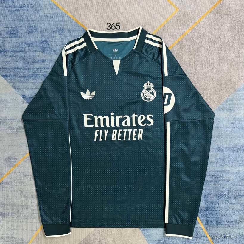 26 27 Real Madrid away long sleeves S-4XL 26 27 皇马 客场 长袖 S-4XL