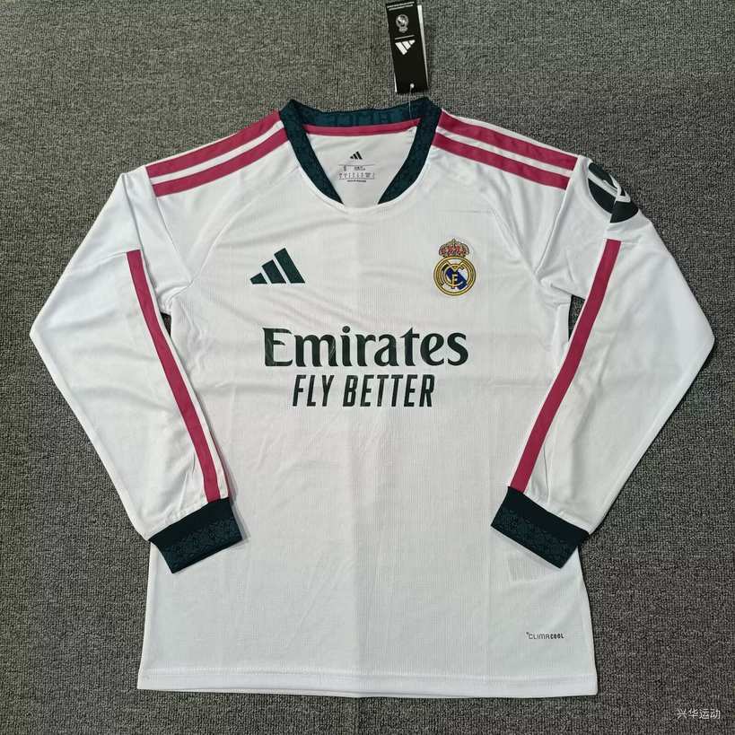 26 27 Real Madrid home long sleeved S-4XL 26 27 皇马 主场 长袖 S-4XL_225830441