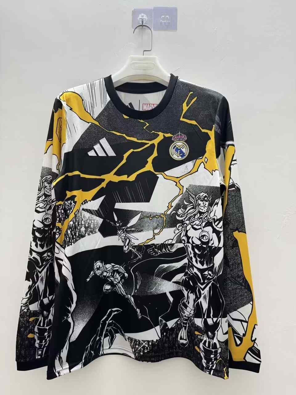 26 27 Real Madrid training uniform long sleeved S-4XL 26 27 皇马 训练服 长袖 S-4XL
