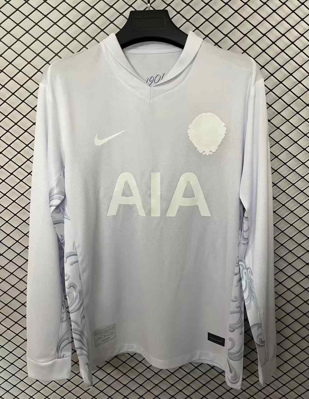 Tottenham White 125th Anniversary Long Sleeve S-4XL 热刺 白色 125 周年 长袖 S-4XL