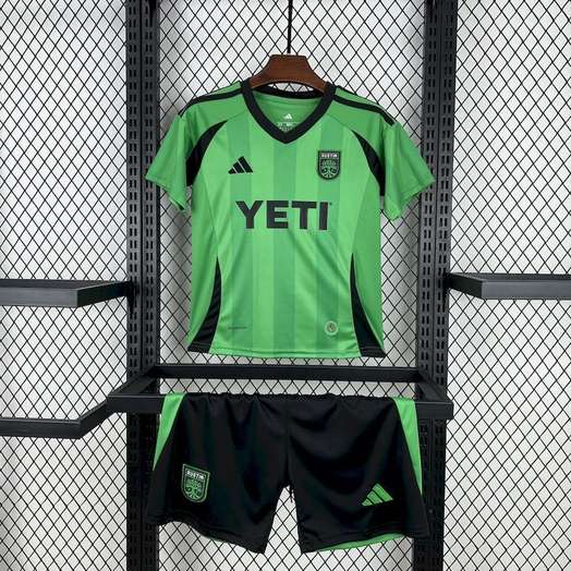 Ensemble de football enfant 25-26 Austin — Domicile