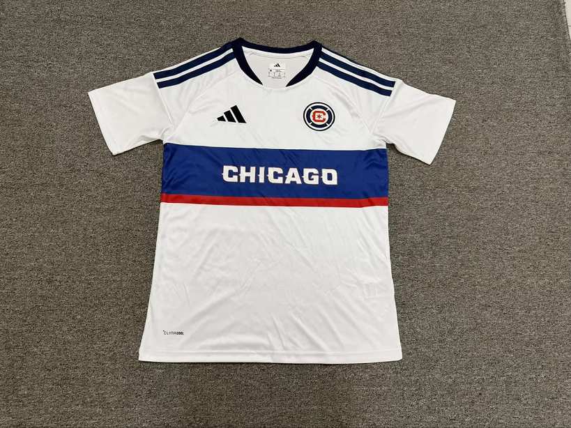 Maillot de football Chicago Fire FC — 2026/27 · Extérieur · tailles S–4XL