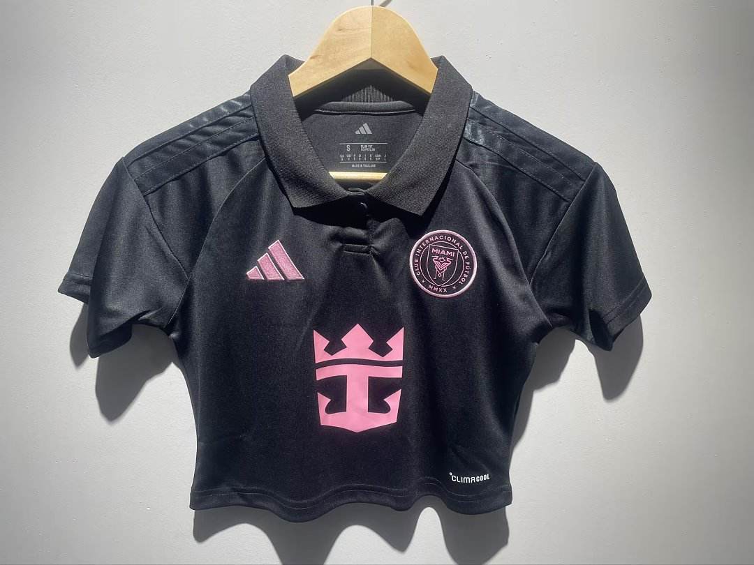 2026/27 Miami Away Women's Crop Top Soccer Jersey S-2XL