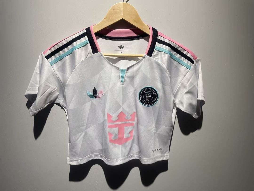 2026/27 Miami Third Away Women's Crop Top Soccer Jersey S-2XL