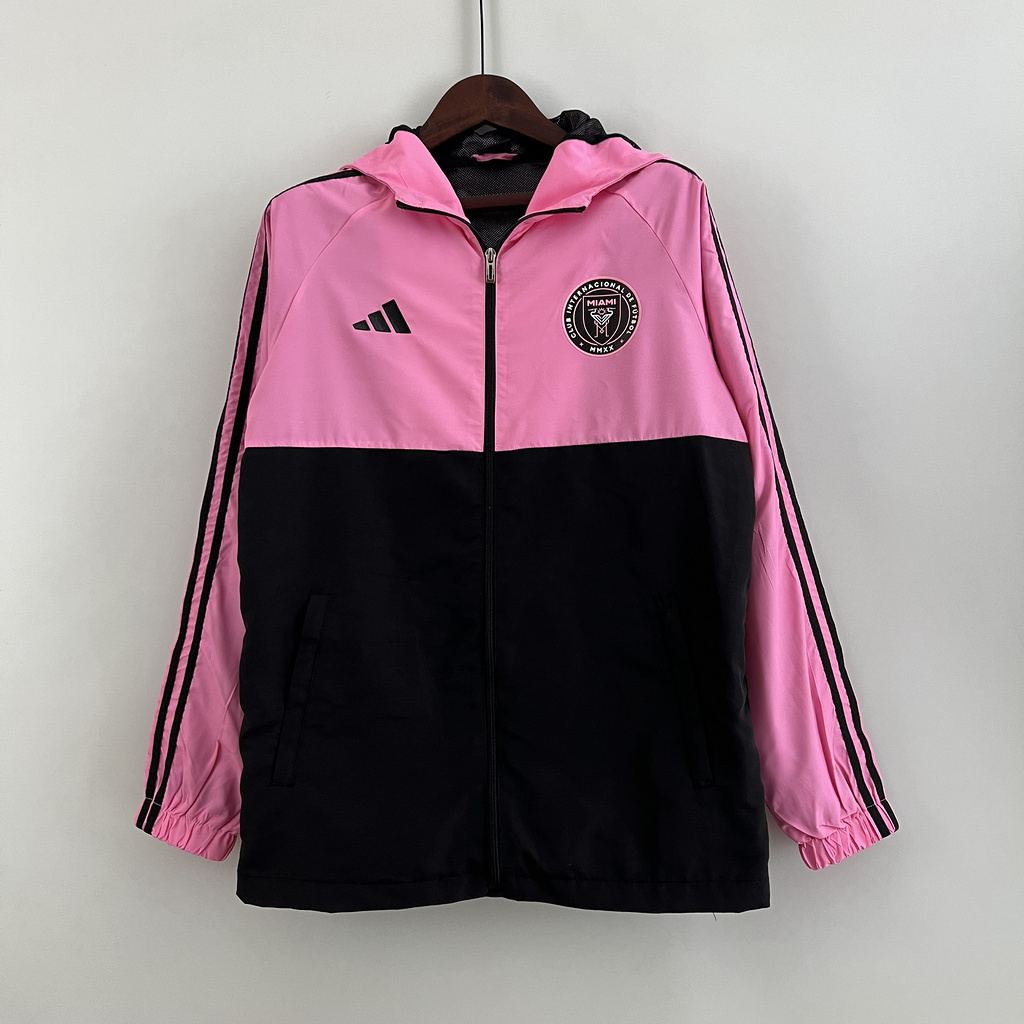 23-24 Miami Pink and Black windbreaker