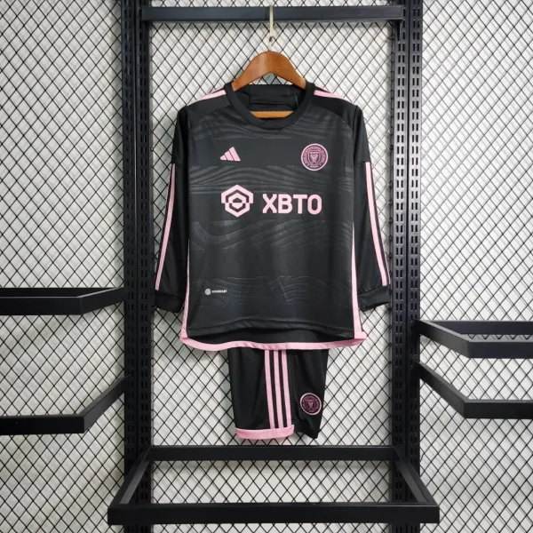 23-24 Miami away long sleeve kid kit