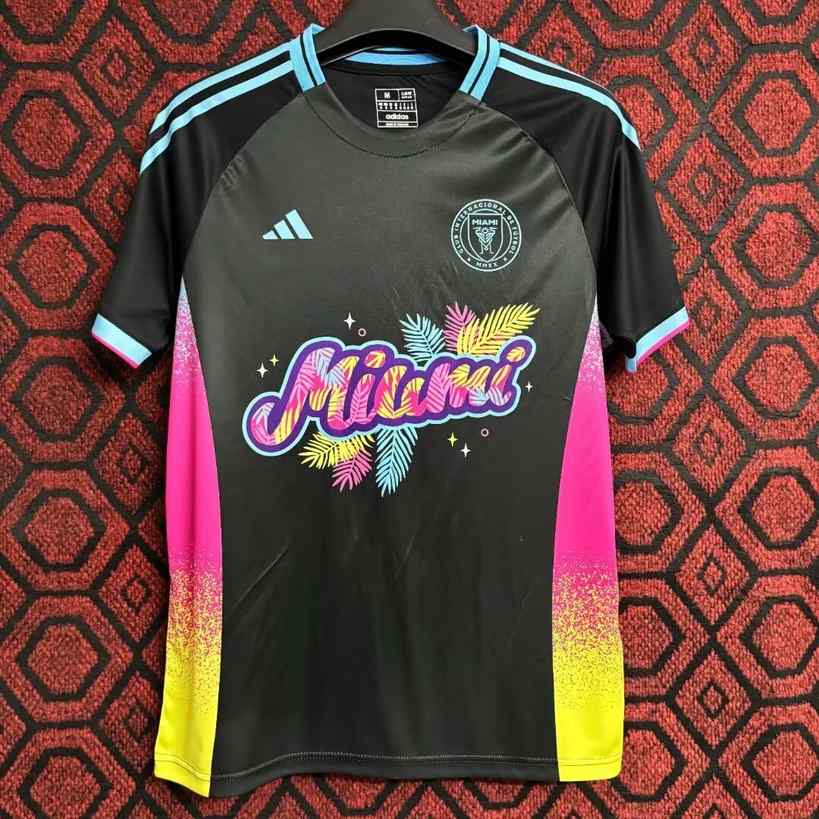 Maillot de football 24-25 Miami noir entraînement