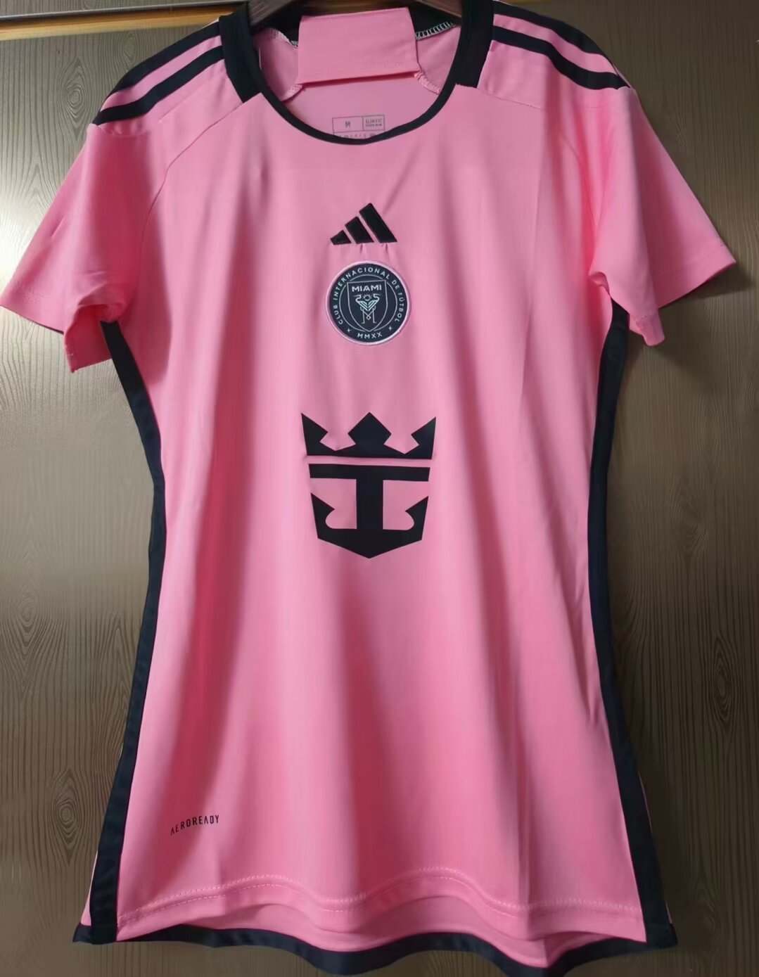 24-25 Miami home women soccer jersey