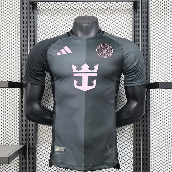 25-26 Miami away black player version jersey